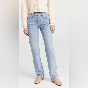 NEVER WORN - agolde lana vintage straight jeans, no stretch.